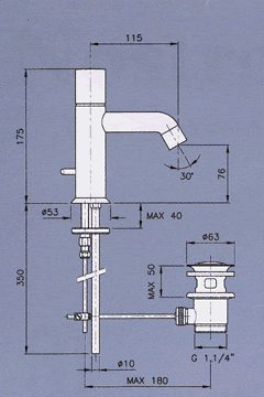 Fantini Nostromo 1604 Blandare
