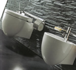 WC-Stolar, Blandare, Accessoarer