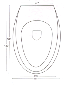 Ceramica Esedra Basic Toaletter