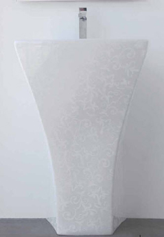 Ceramica Esedra Walldom Tvättställ
