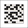 Mosaik, exponeringsglas kakel