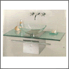 Glas Handfat, Glas Tvättställ